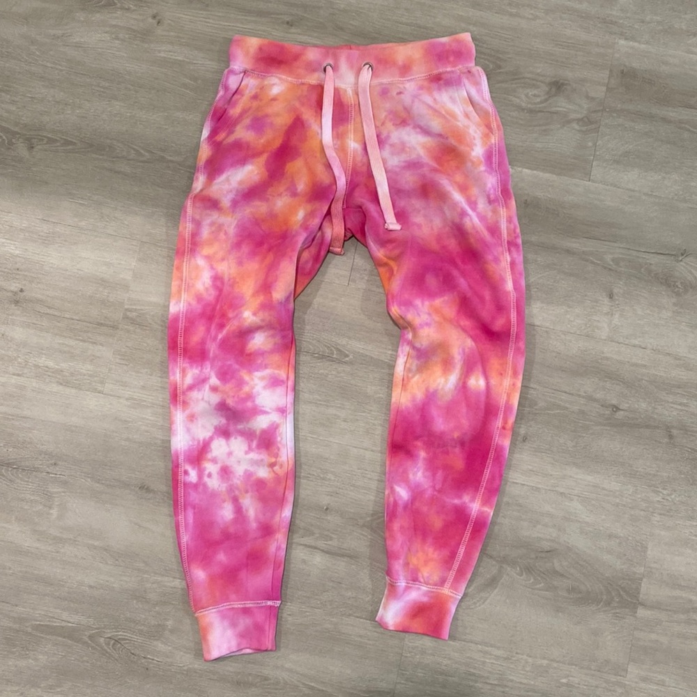 BFFS & BABES tie dye joggers